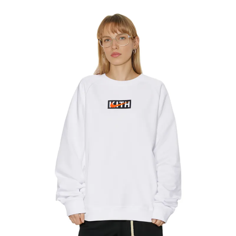 KITH & Nike For New York Knicks Fleece Crewneck-2