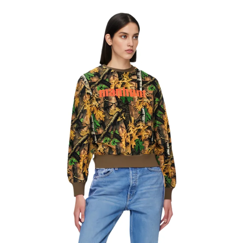 Bape Forest Camo Wide Crewneck-1