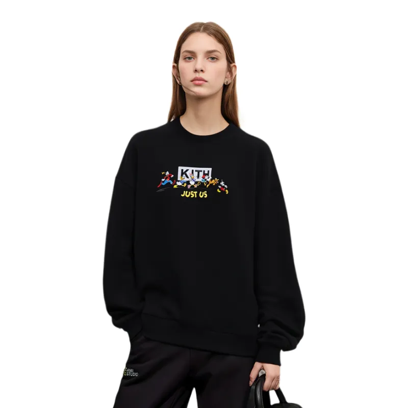 2024-25 秋冬新作  ハイブランドの KITH X Disney Mickey & Friends Family Crewneck - POIZON トップス