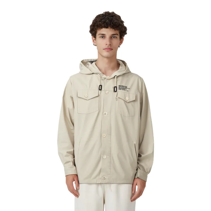 Vans Jackets Men Beige-2