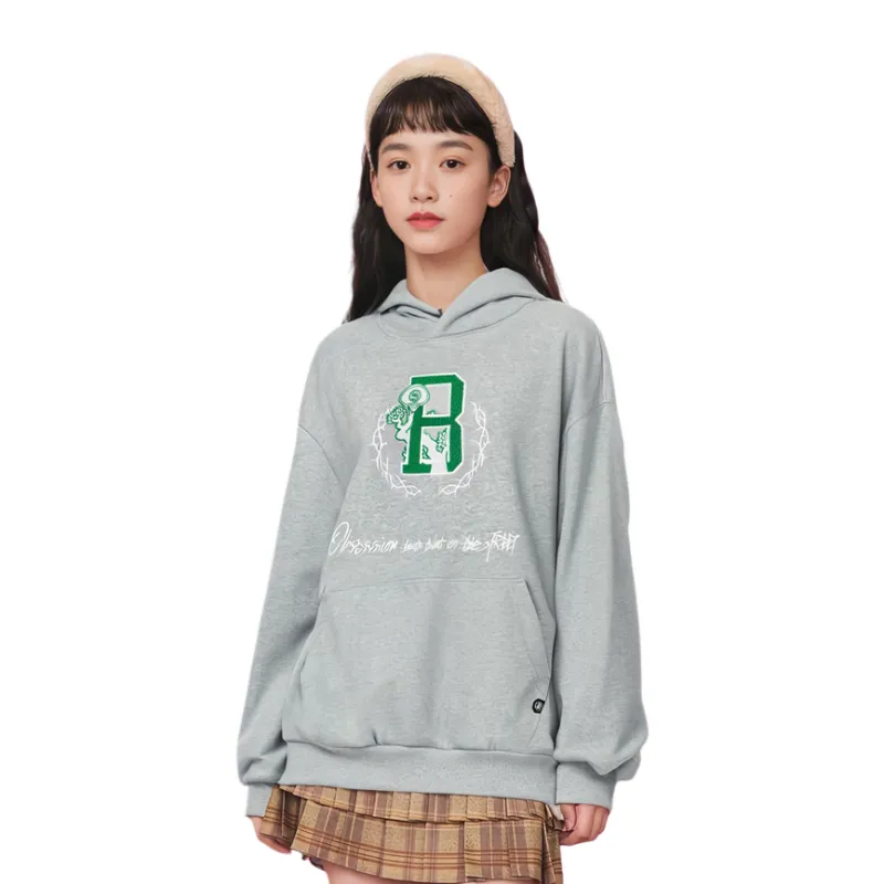 LINING Sweatshirts Unisex Heather Gray-2