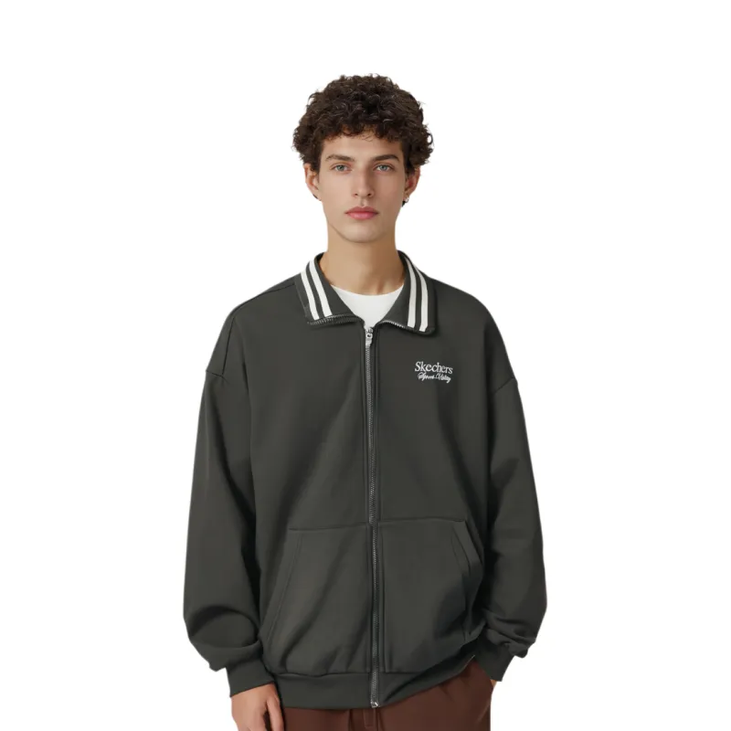 Skechers Skechers Life Series Jacket Men Carbon Black-3