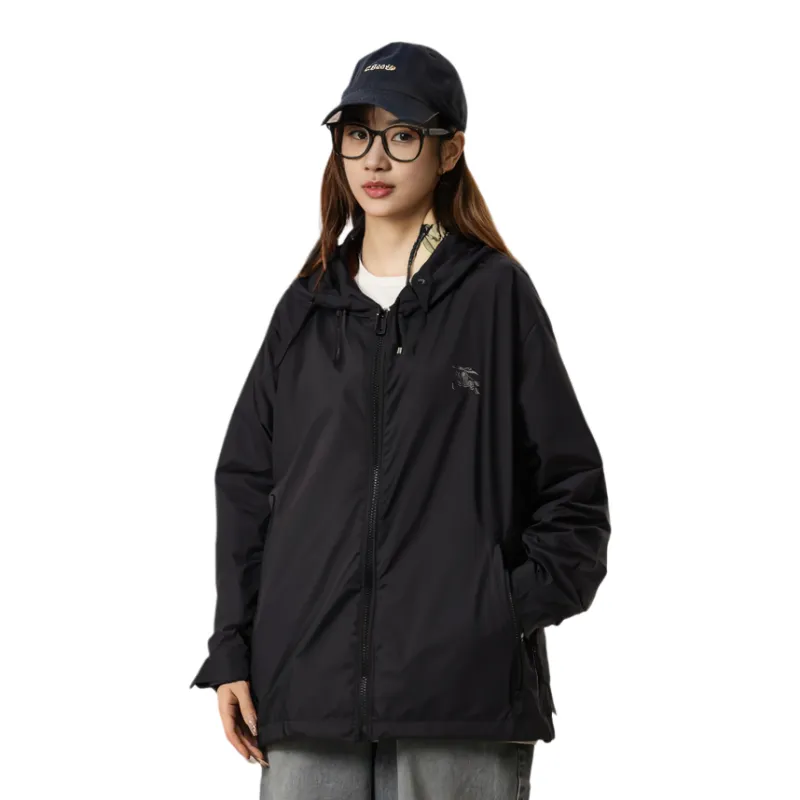 Burberry Jackets Coats Women's Black-2