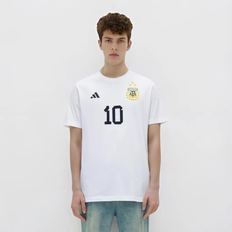 Adidas Argentina Soccer Jerseys Men White-2