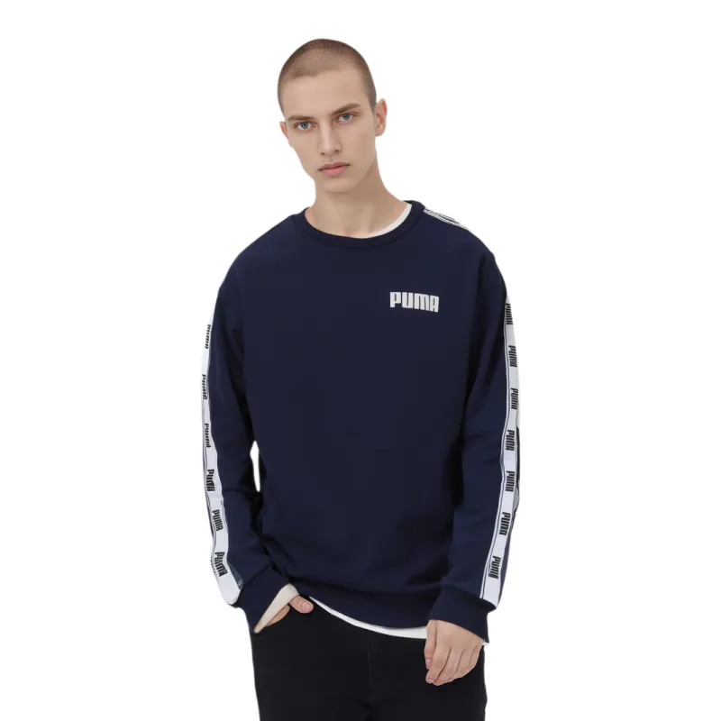 PUMA Sweatshirts Men Tweed Blue-2