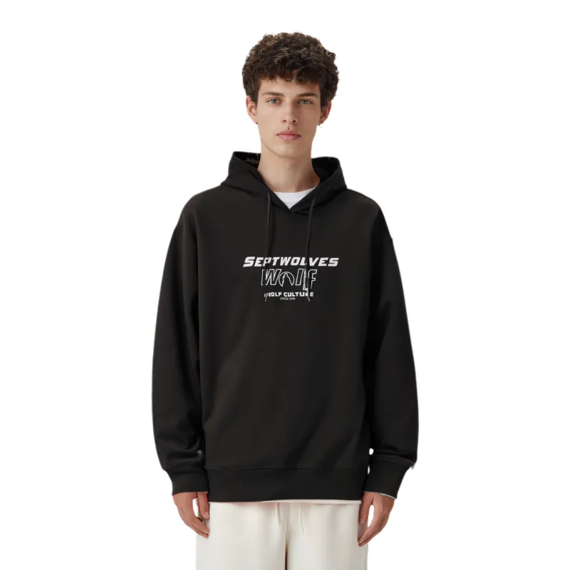 SEPTWOLVES Sweatshirt Men's Black-2