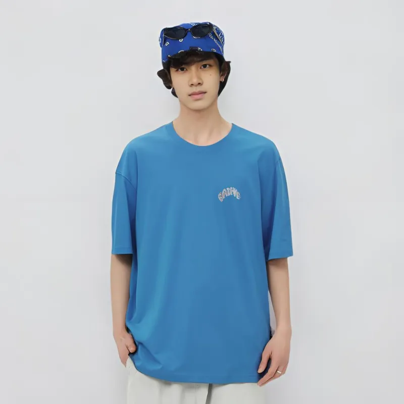 LiNing Badfive 1 T Shirt Men Interstellar Blue-2
