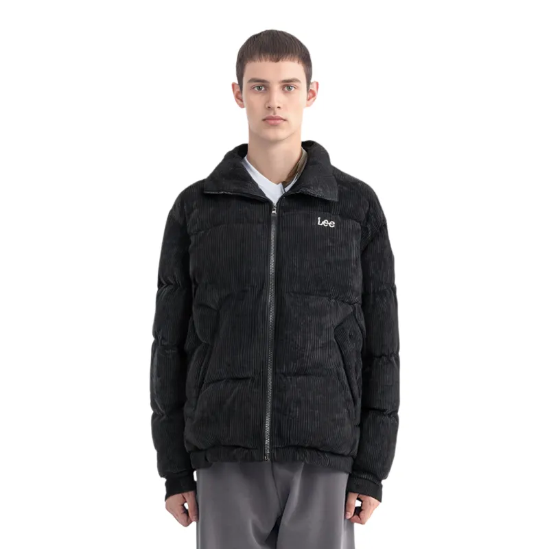 Lee Puffer Jackets Unisex Black-2