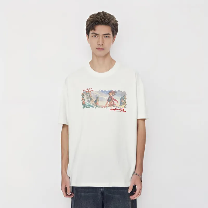 LiNing x LEAGUE OF LEGENDS T Shirt Men's Ivory-4