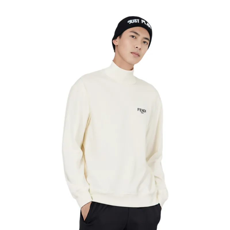 FENDI Sweaters Men White-2