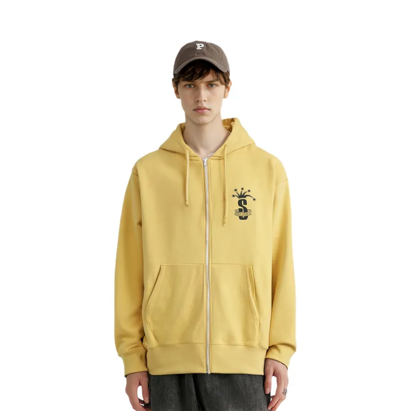 Stussy Crown Band Zip Hoodie-3