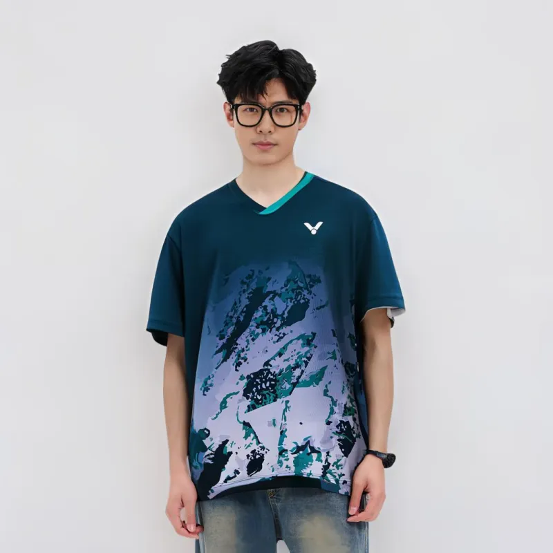 VICTOR T Shirt Unisex Denim Blue-2