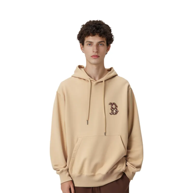 MLB Boston Red Sox Sweatshirt Unisex Khaki-2