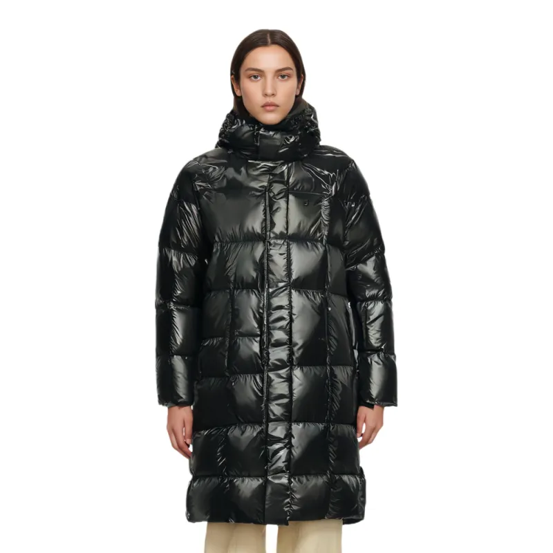 FILA Down Jacket Women's Jet Black-2