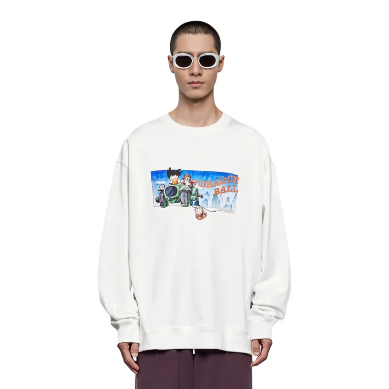 Dragon Ball X UNIQLO Dragon Ball Collaboration Sweatshirts Unisex White-1