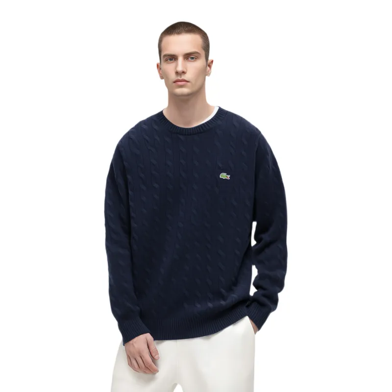 LACOSTE Sweater Men's Navy Blue-2