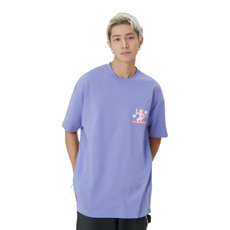 LiNing x BILLIONAIRE BOYS CLUB T Shirt Men's Shion Blue-3