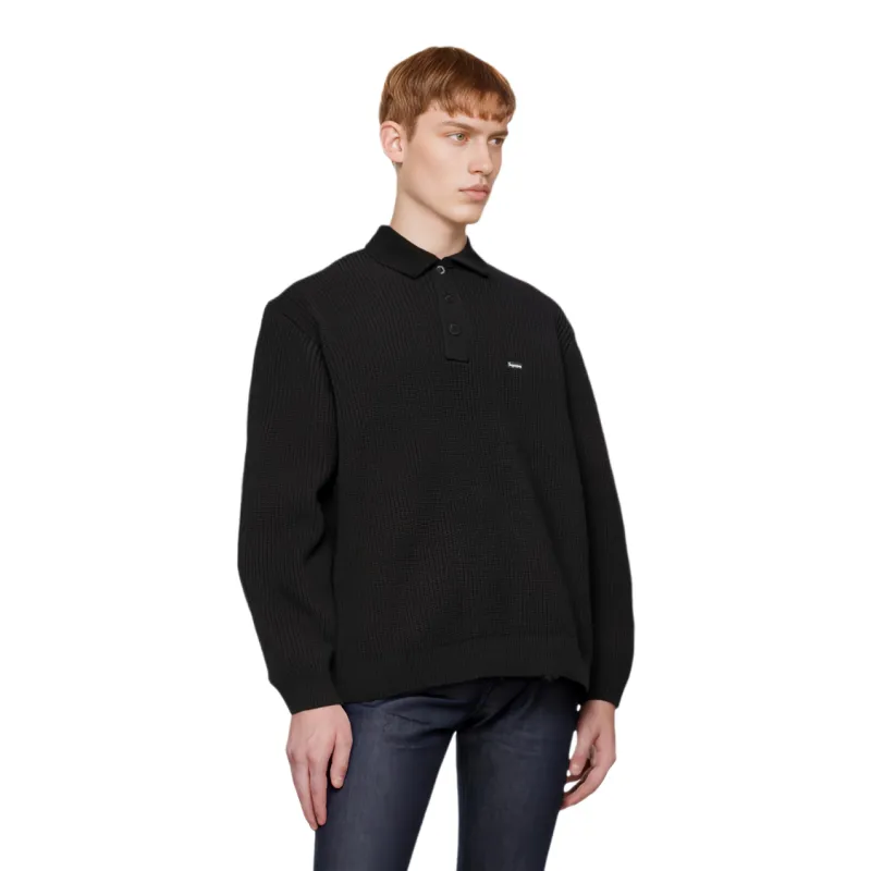 Supreme Small Box Polo Sweater-4