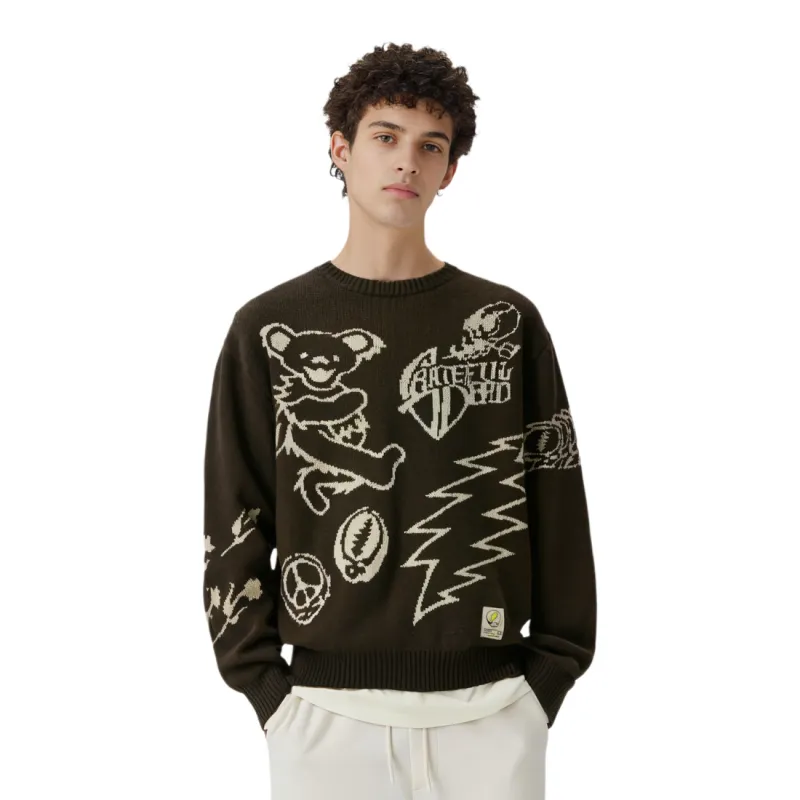Thisisneverthat Sweaters Unisex Brown-2