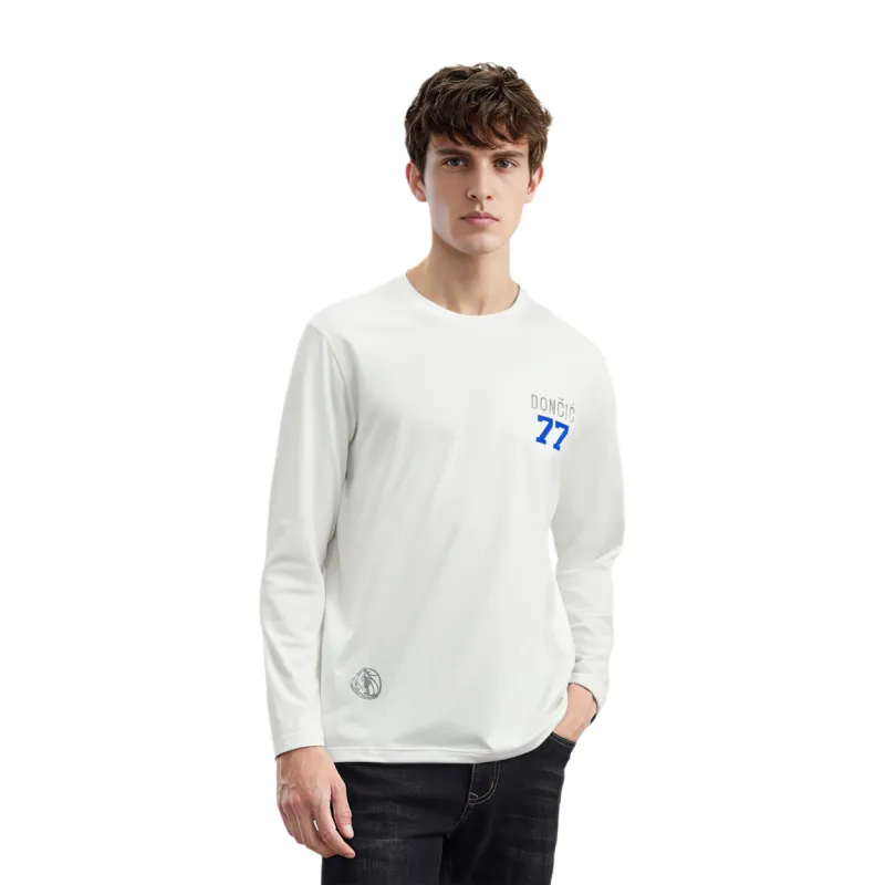 NBA Player Number Series T Shirts Unisex Mavericks/Doncic/White-2