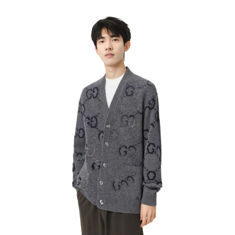 GUCCI Sweaters Men Gray-8