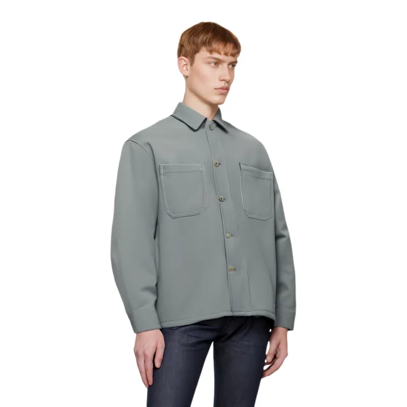 KITH Felted Jersey Ace Buttondown-2