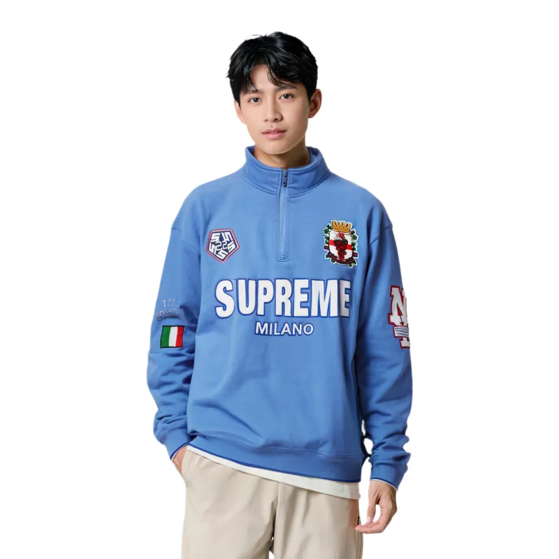 Supreme Milano Half Zip Pullover Black M - POIZON Supreme Milano Half Zip Pullover Black M - POIZON