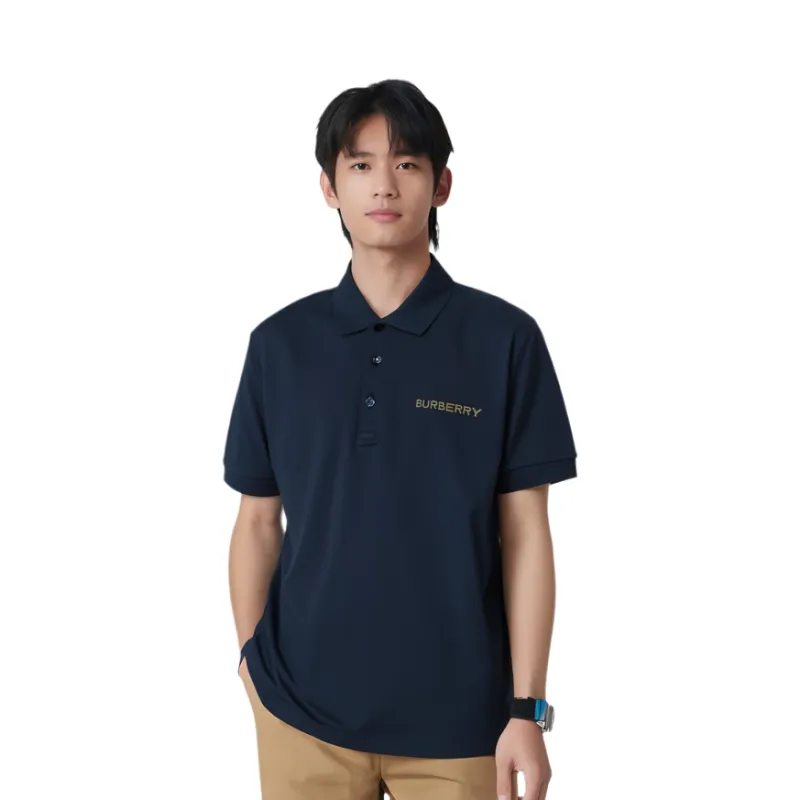 Burberry SS24 Polo Shirt Men's Navy-15