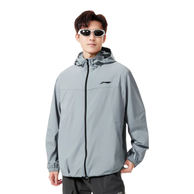 LINING Running Collection Jackets Men Mist Blue-3