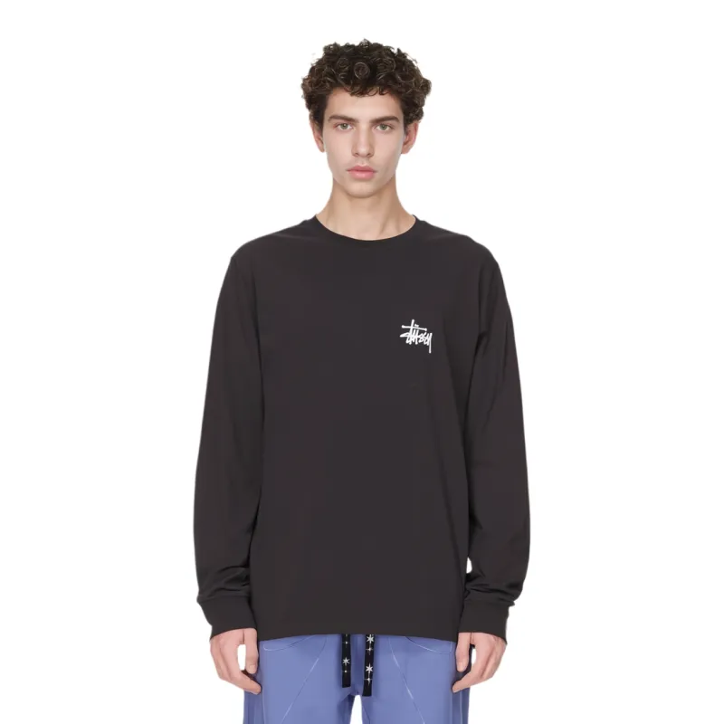 Stussy Basic Long Sleeve Tee-2