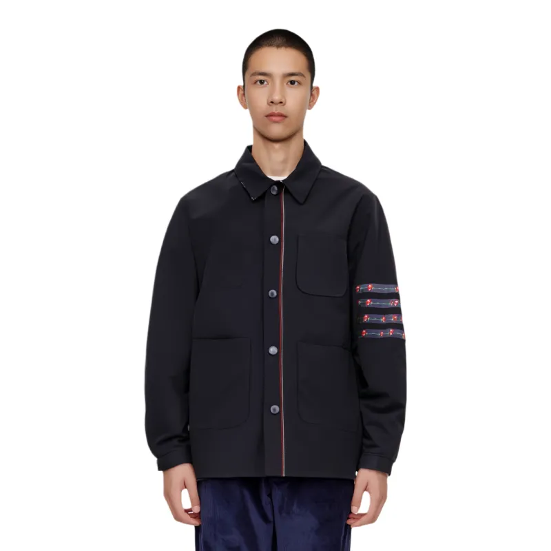 THOM BROWNE 4 Bar Utility Jacket-2