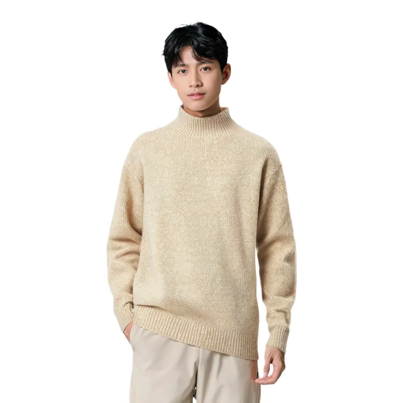 UNIQLO Uniqlo Jw Anderson Co Branded Series Souffle Yarn Knitwear Men's Ecru-1