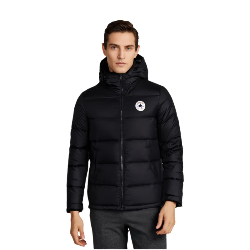 Converse Down Jackets Men Black-2