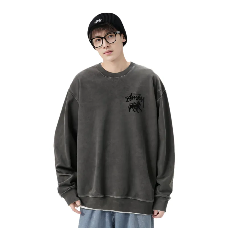 Stussy Rasta Lion Pigment Dyed Crew-10