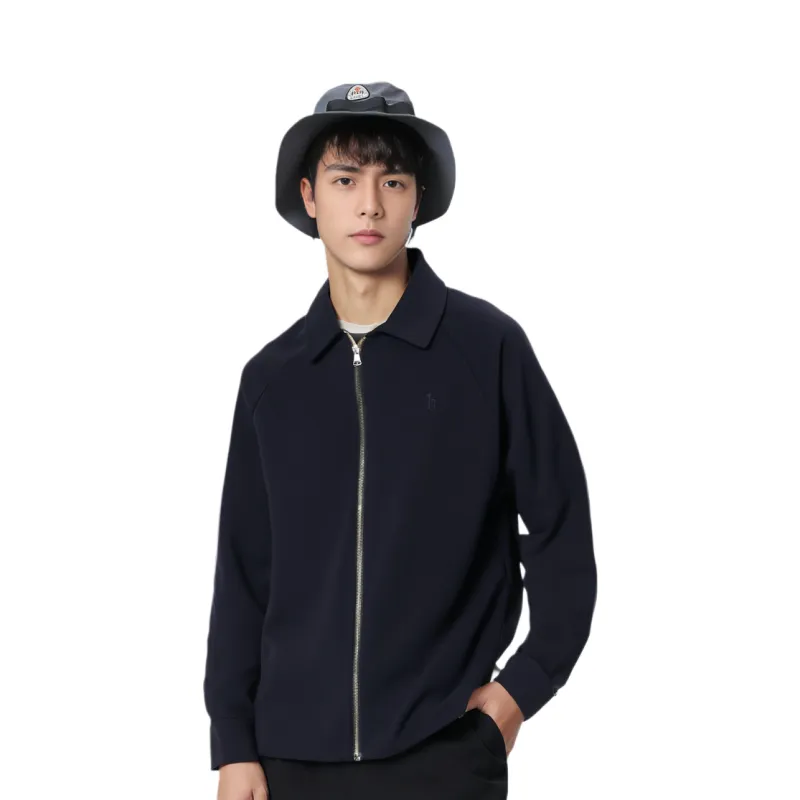 HAZZYS Jackets Coats Men's Dark Navy Blue-2