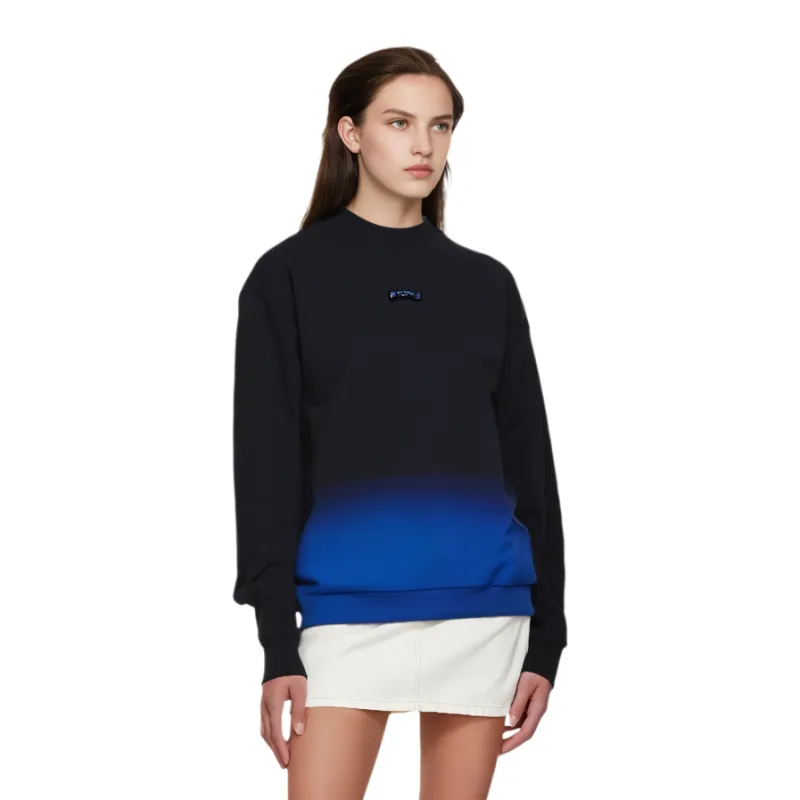 FILA FUSION x TEAM WANG Sweatshirt Unisex Jet Black-1