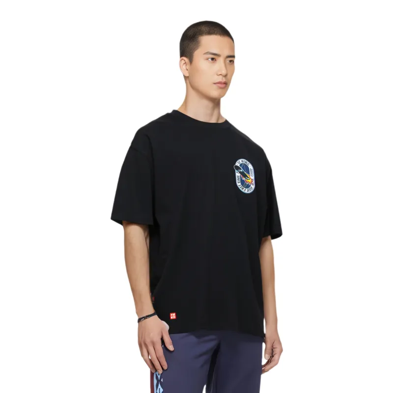 LiNing T Shirts Unisex Black-3