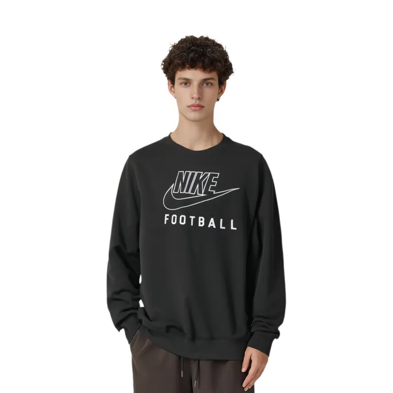 Nike Swoosh Club Fleece Men's Football Pullover Crew Neck Sweatshirt-1