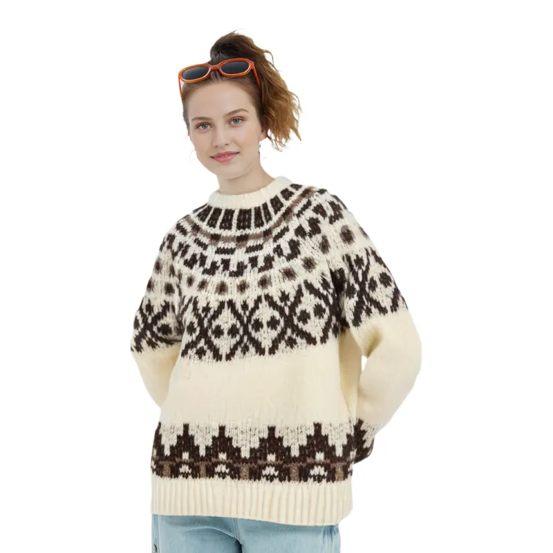 FRAME Fair Isle Sweater-1