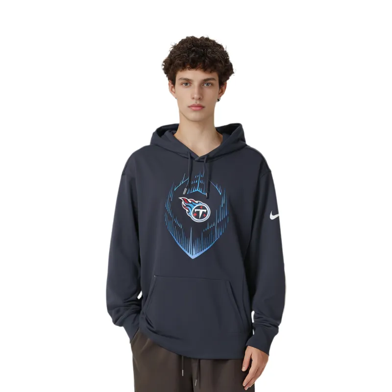 Nike Tennessee Titans Icon Men's Nike Therma Nfl Pullover Hoodie-1
