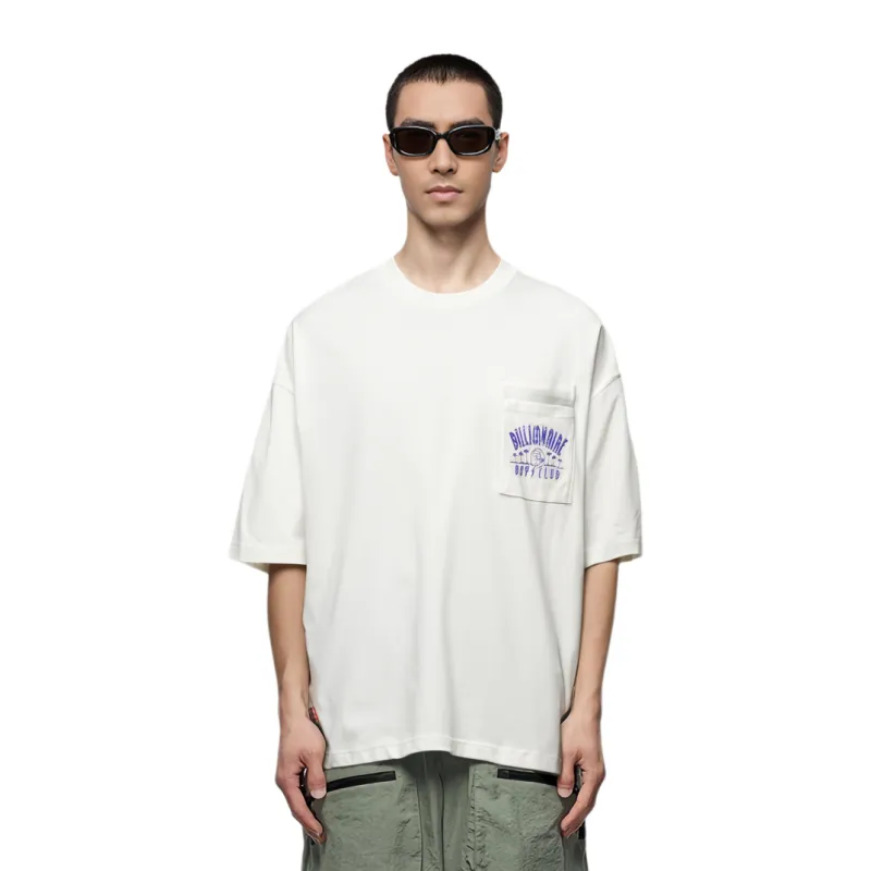 LiNing x BILLIONAIRE BOYS CLUB T Shirt Men's Ecru-3