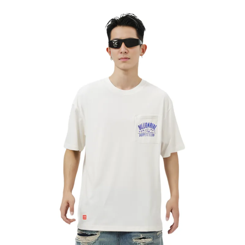 LiNing x BILLIONAIRE BOYS CLUB T Shirt Men's Ecru-2