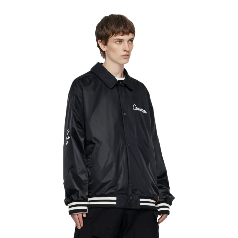 Converse Puffer Jacket Men's Black-2
