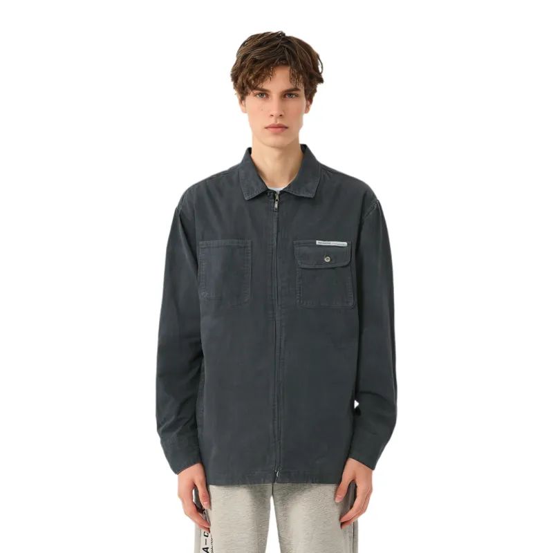 Thisisneverthat Washed Corduroy Zip Jacket-2