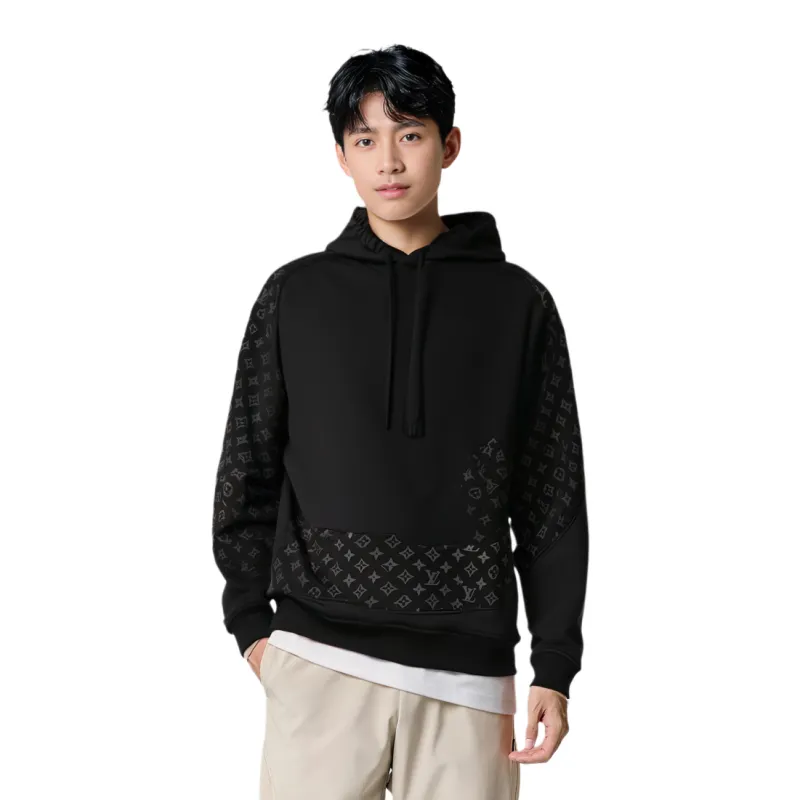 LOUIS VUITTON Pre Owned 2010s Cotton Hoodie-3