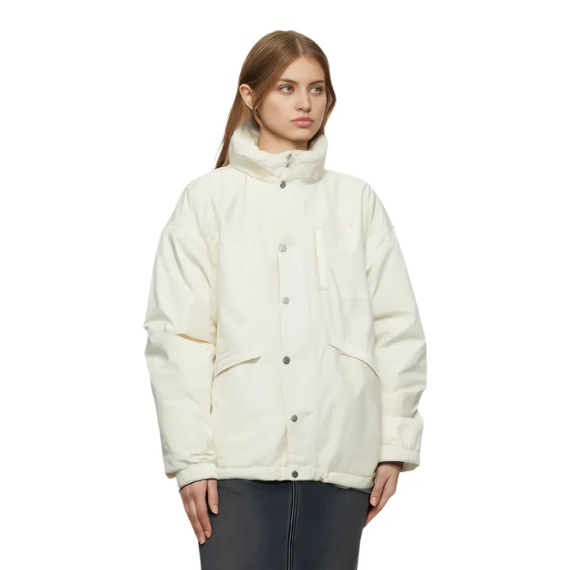 PUMA Jackets Coats Unisex White-4