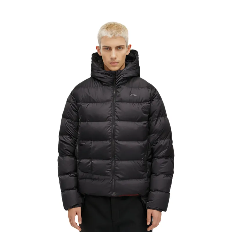 LiNing Down Jacket Winter Men's Black-2