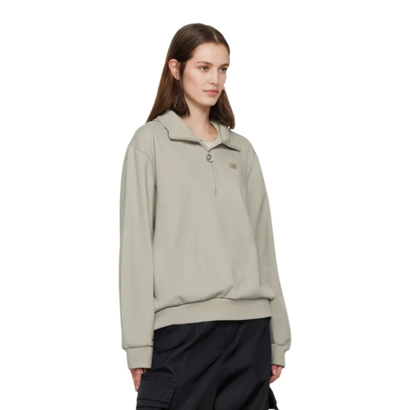Skechers Sweatshirt Women's Beige Brown-2