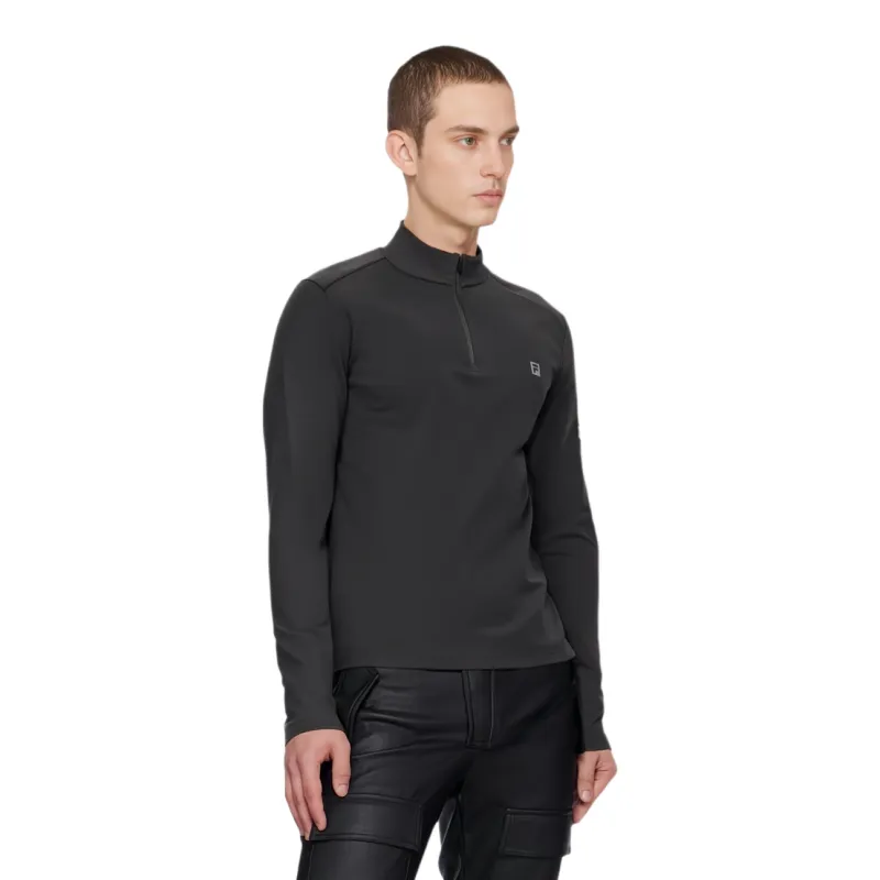 FILA T Shirts Men Pitch Black-3