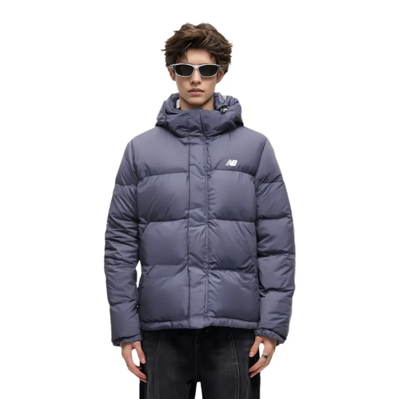 New Balance Down Jacket Men's Navy Blue-2